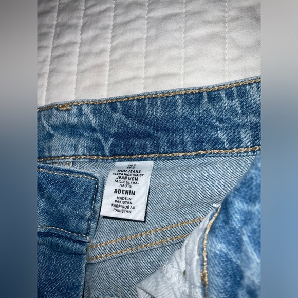 Vintage Jeans Light Wash Straight Leg Rio Size 2 Long Vintage Blue Denim - Picture 2 of 5